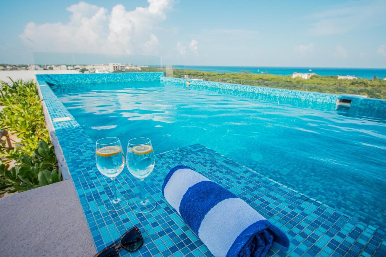 Xifra Condos With Ocean View Pool Playa del Carmen Luaran gambar